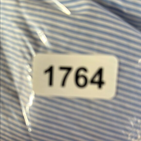 Tommy Hilfiger Blue Casual Button Down Shirt - Picture 4 of 4